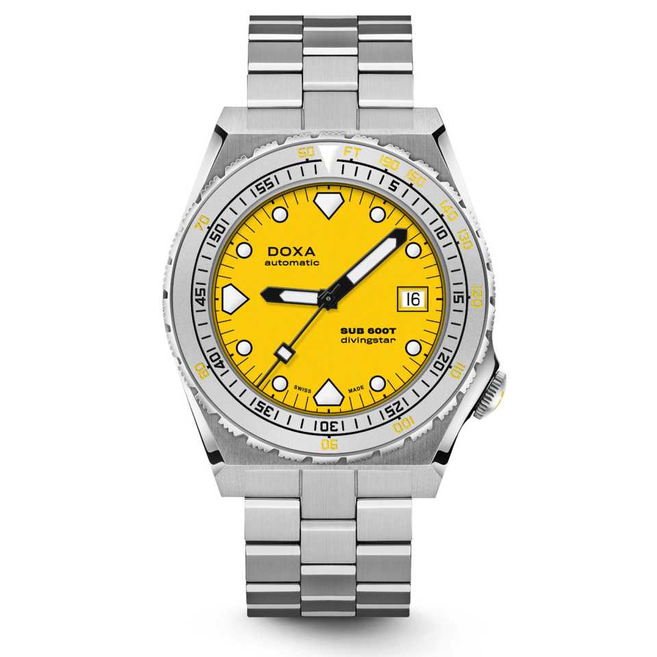 DOXA - SUB 600T DIVINGSTAR BRACELET WATCH 862.10.361.10