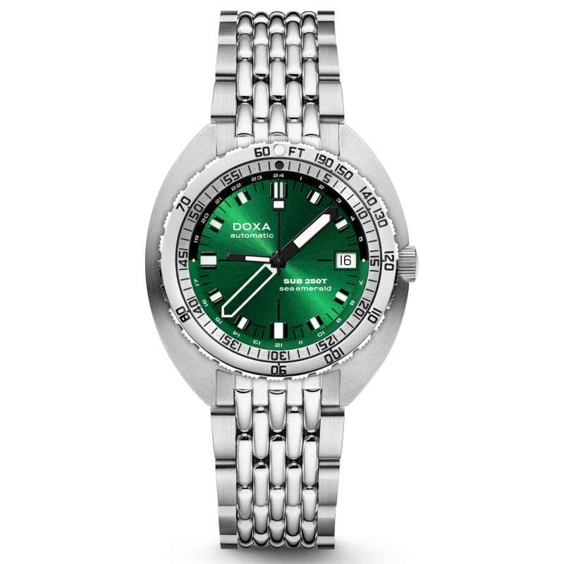 DOXA - OROLOGIO SUB 250T GMT SEA EMERALD 855_10_131_10