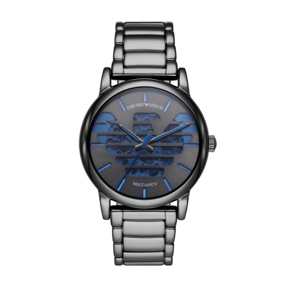EMPORIO ARMANI - OROLOGIO MECCANICO NERO
