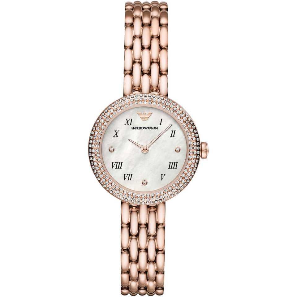 EMPORIO ARMANI -LADY WATCH GLITZ TOPRING