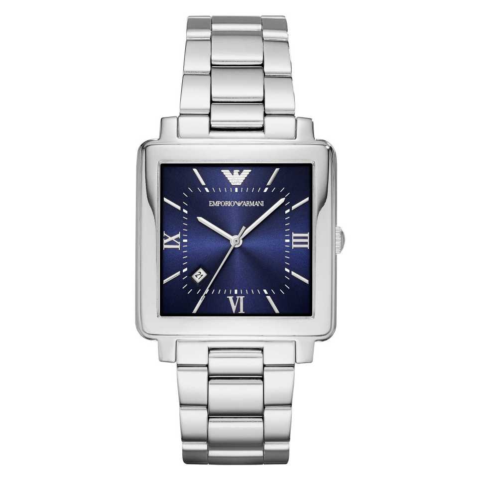 EMPORIO ARMANI - OROLOGIO SOLO TEMPO UOMO BLU