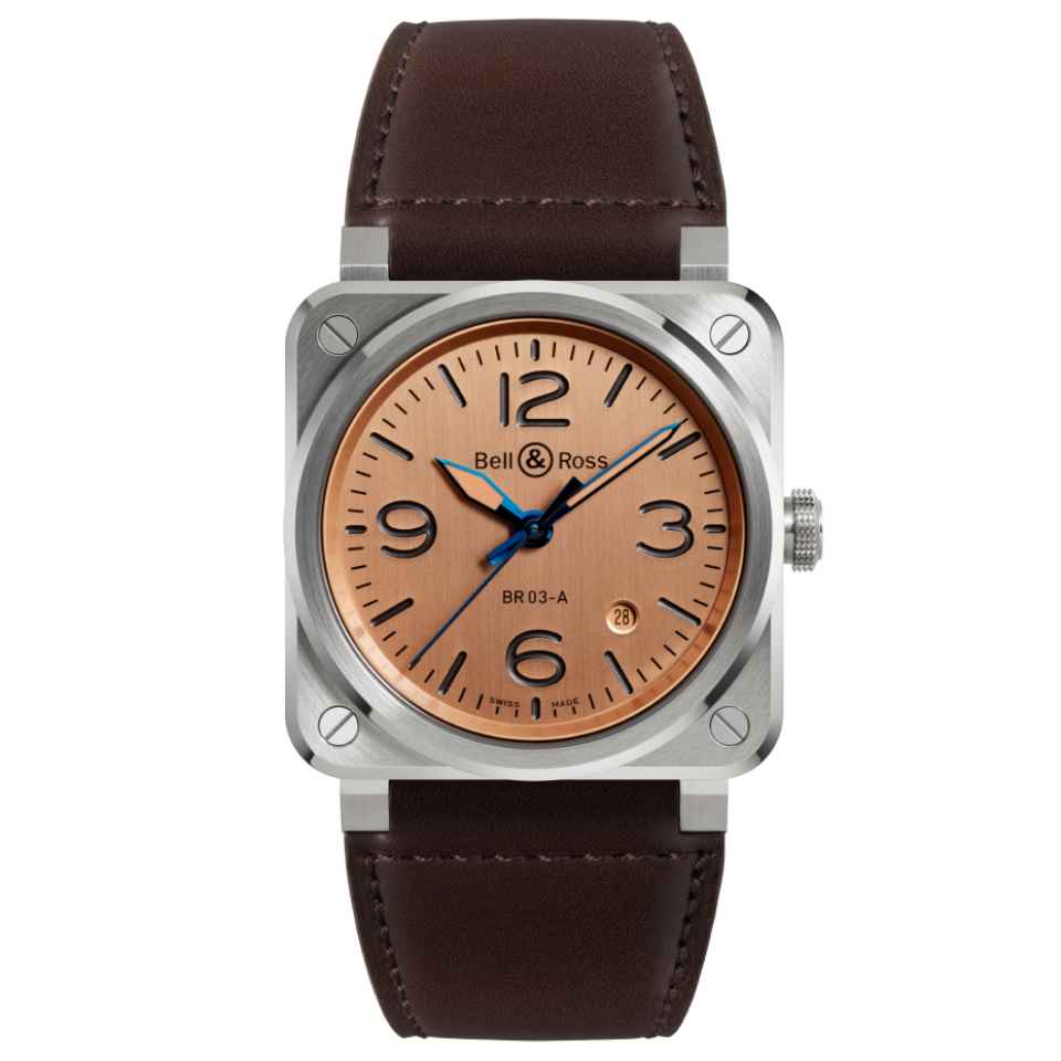 BELL &amp; ROSS - NEW BR 03 COPPER WATCH