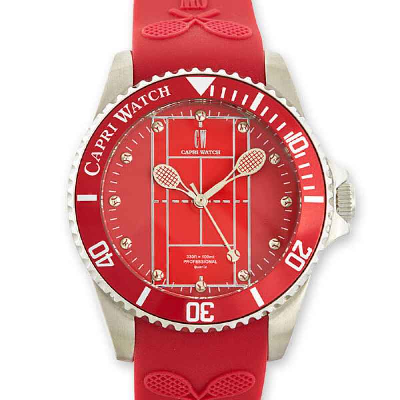 CAPRI WATCH - TENNIS 40MM RED WATCH 5548