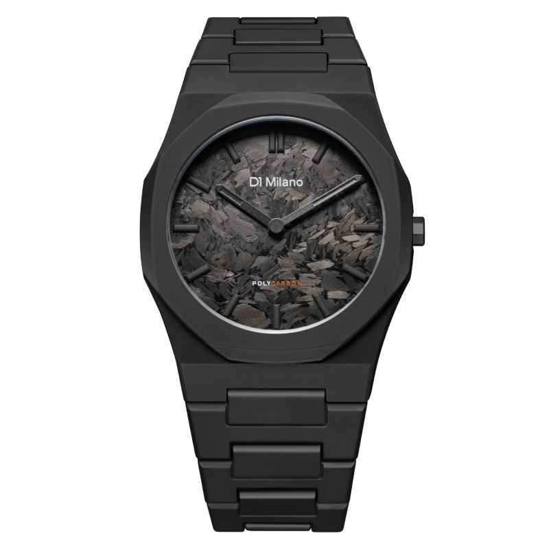 D1 MILANO - POLY CARBONOIUM WATCH D1-PCBJCR