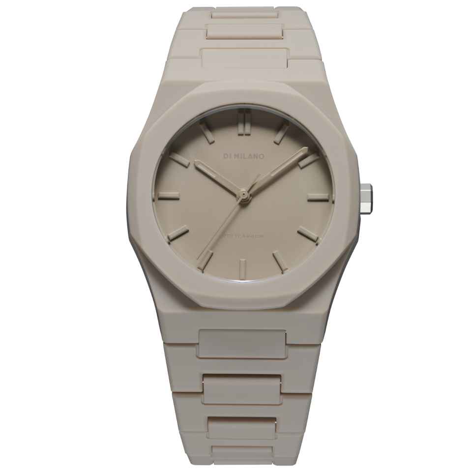 D1 MILANO - POLYCARBON 37 MM TAUPE WATCH