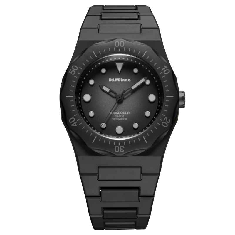 D1 MILANO - POLYCARBON CARBON DIVER WATCH