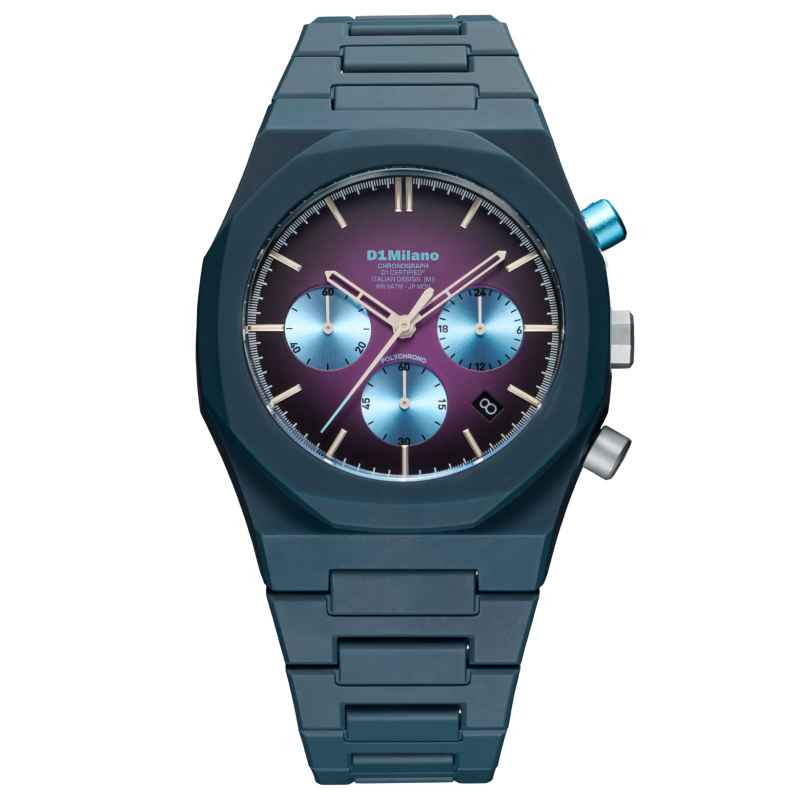 D1 MILANO - POLYCHRONO BLUE SPECTRUM WATCH