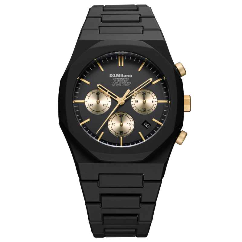 D1 MILANO - POLYCHRONO GILDED SOLAR WATCH
