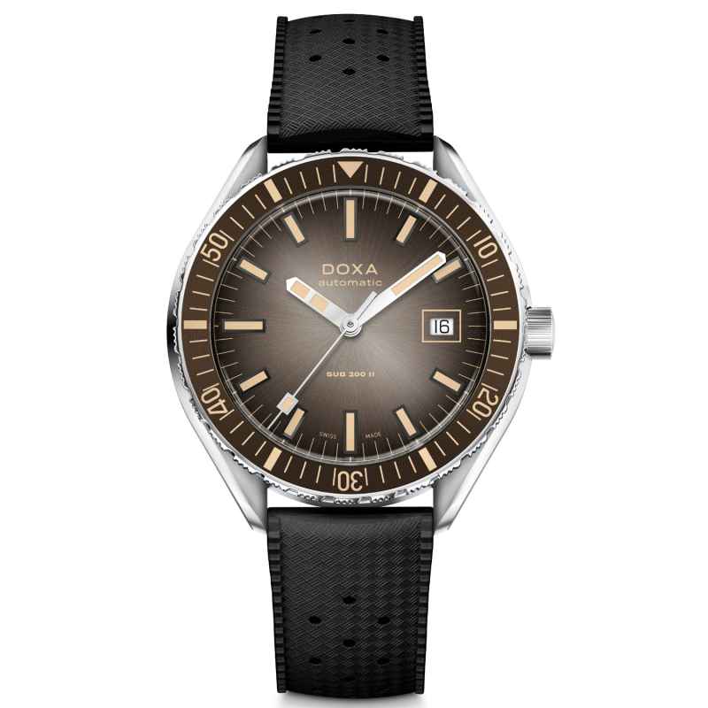 Doxa - Sub 200 II Sharhunter Vintage Rubber Watch