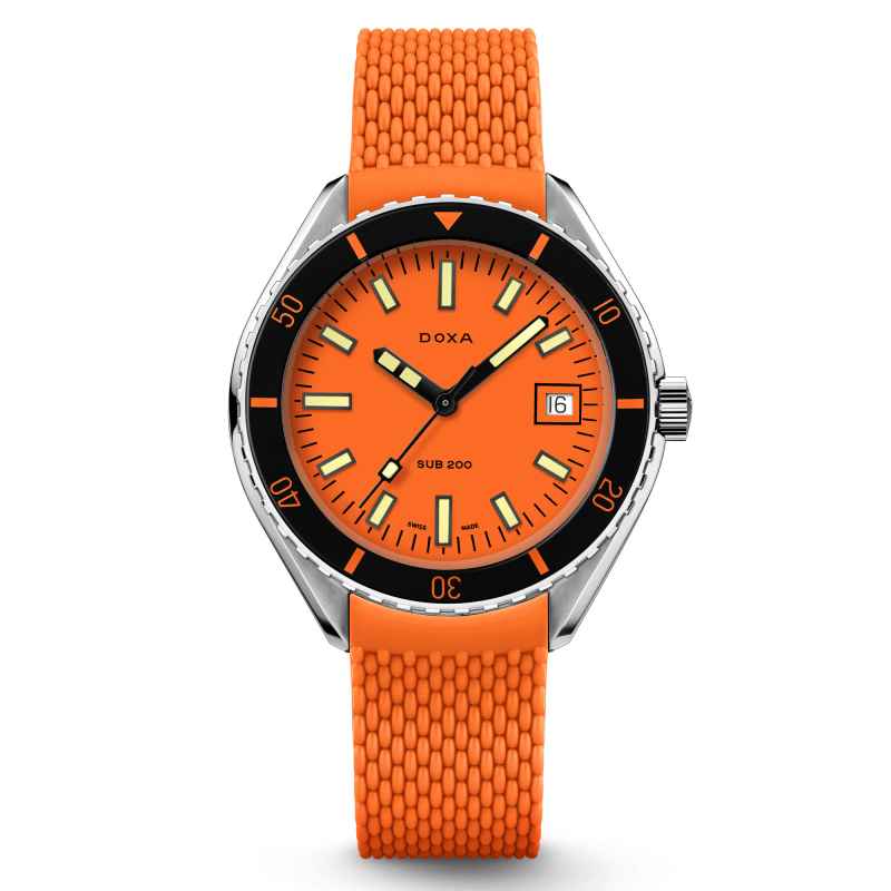 DOXA - SUB 200 PROFESSIONAL RUBBER WATCH