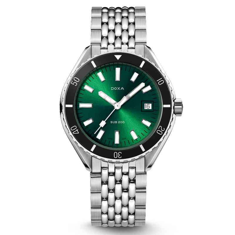 DOXA - SUB 200 SEA EMERALD BRACELET WATCH