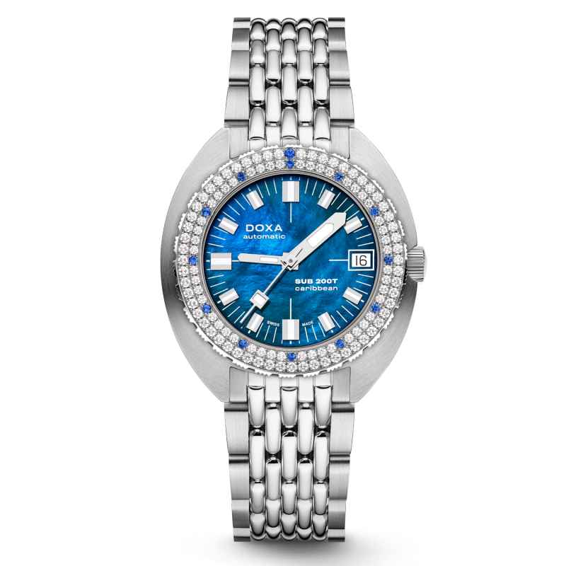 DOXA - SUB 200T DIAMONDS CARIBBEAN WATCH