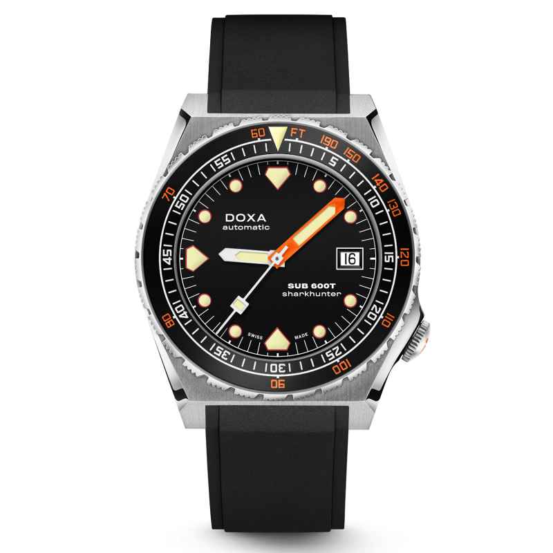 DOXA - SUB 600T SHARKHUNTER CERAMIC RUBBER WATCH