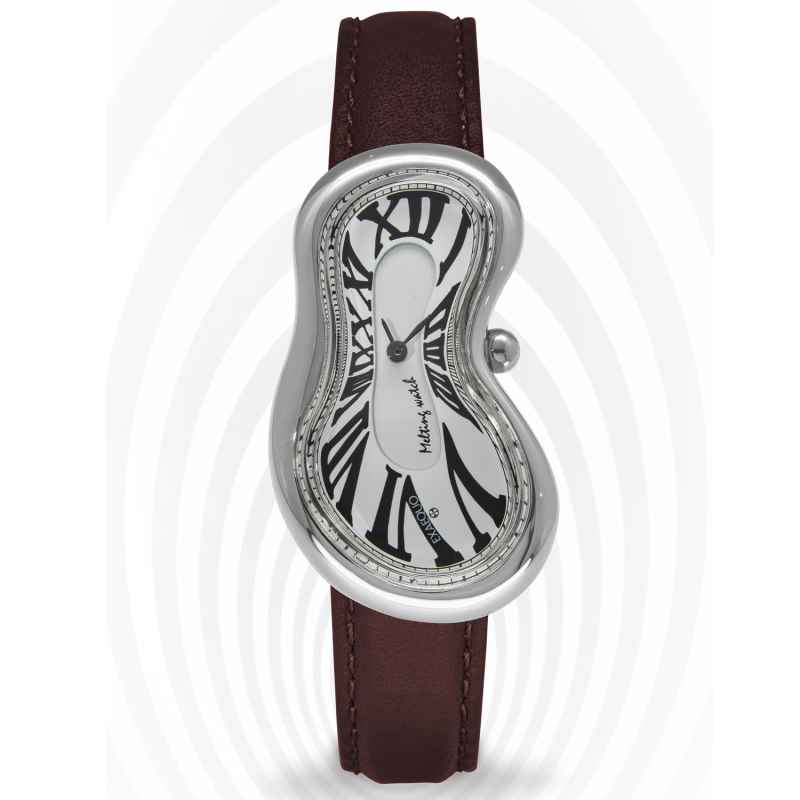 EXAEQUO - MELTING SILVER WHITE WATCH