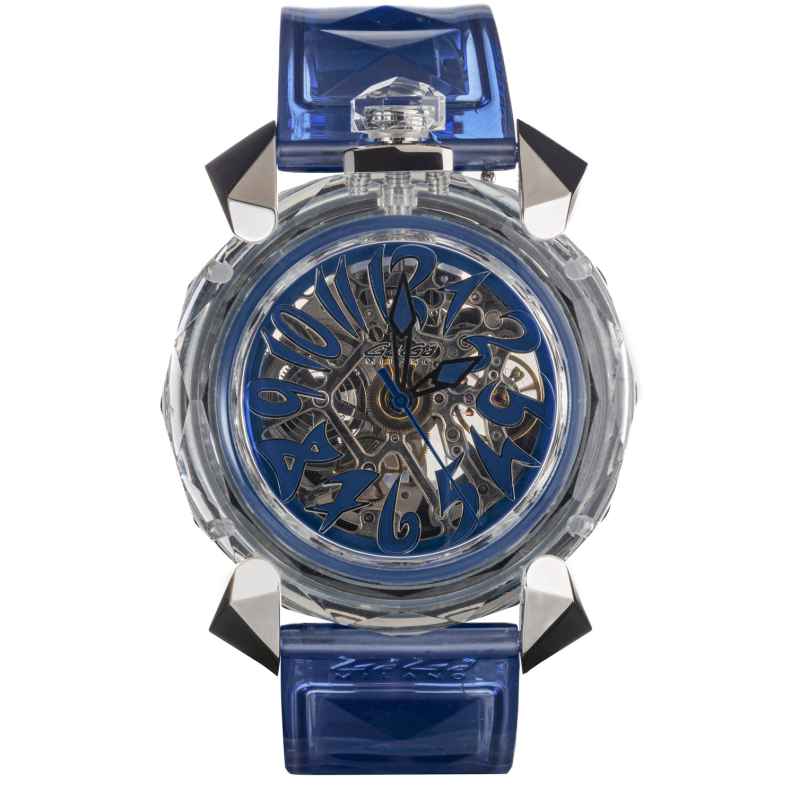 GAGA' MILANO - CRYSTAL BLUE 8060CY03SGSRBL0 WATCH