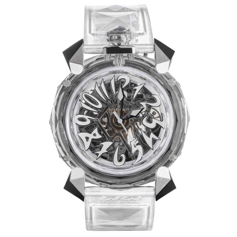 GAGA' MILANO - CRYSTAL WHITE 8060CY01SGSR000 WATCH