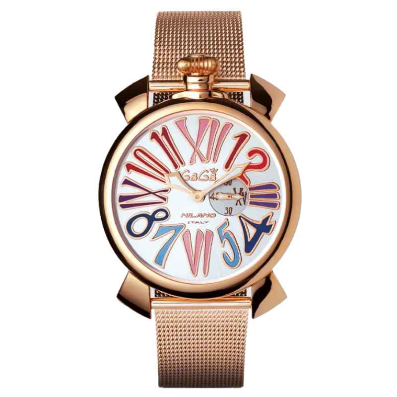GAGA' MILANO - SLIM 46 MM 5081MN01R0SRSR0 WATCH