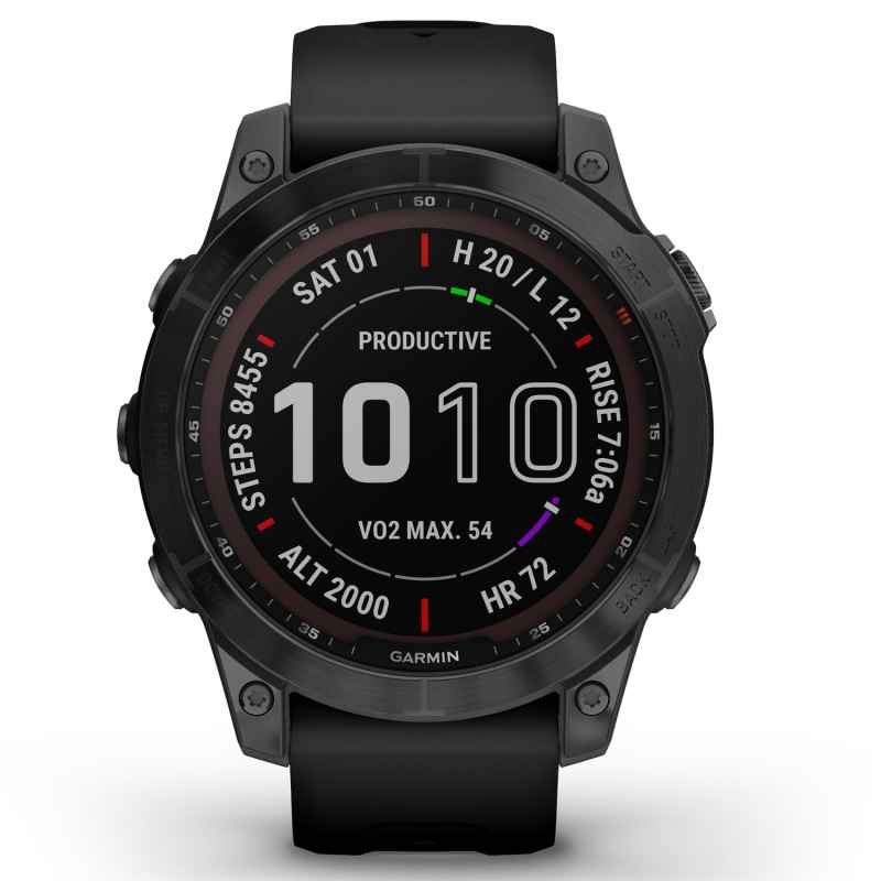 GARMIN - FENIX 7 SOLAR SAPPHIRE BLACK 010-02540-35