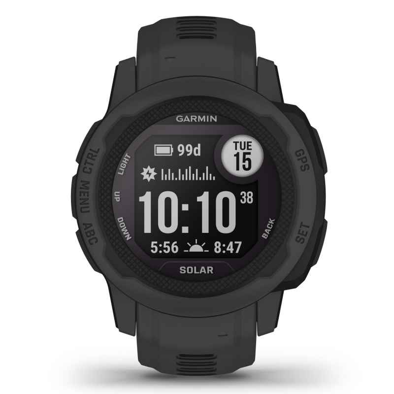 GARMIN - INSTINCT 2S SOLAR - GRAPHITE WATCH 010-02564-00