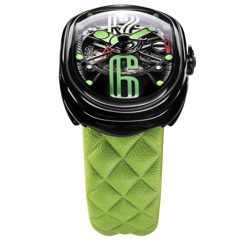 GRIMOLDI - GTO BK S BK 612GR BLACK MINT WATCH