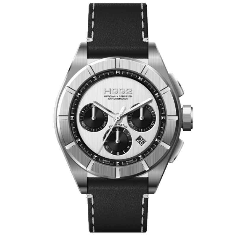 H992 - H3 BLACK SILVER PANDA / SILVER WATCH
