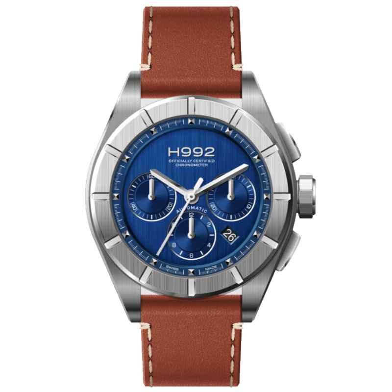 H992 - H3 BLUE NAVY / SILVER WATCH