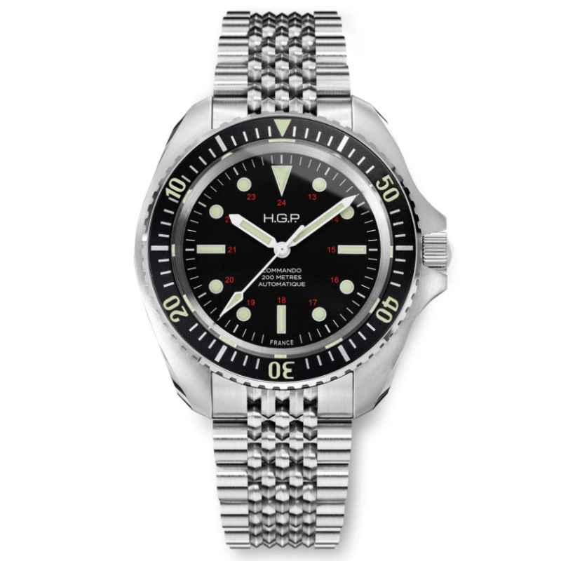 HGP - AUTOMATIC DIVER COMMANDO 200M WATCH