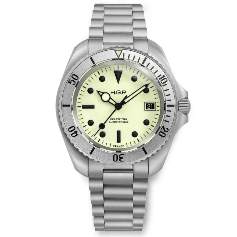 HGP - NIGHT DIVER 200M AUTOMATIC FULL LUME WATCH