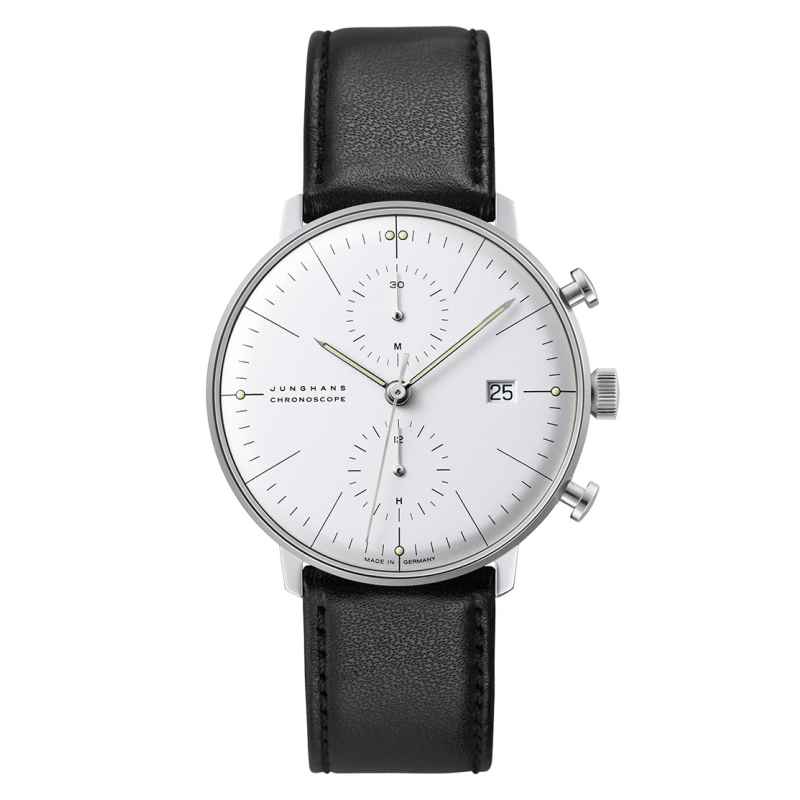 JUNGHANS - MAX BILL CHRONOSCOPE WATCH 027/4600.02