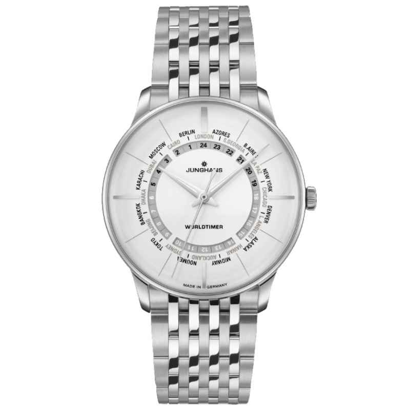 JUNGHANS - MEISTER WORLDTIMER WATCH 27/3011.45
