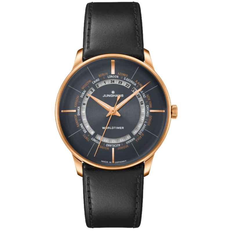 JUNGHANS - MEISTER WORLDTIMER WATCH 27/5013.01