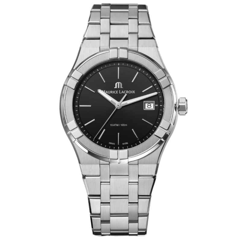 MAURICE LACROIX - AIKON QUARTZ DATE 40MM AI1108-SS002-330-1 WATCH