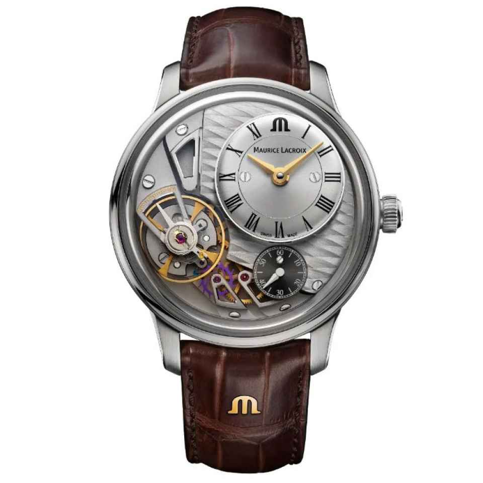MAURICE LACROIX - MASTERPIECE GRAVITY 43 MM MP6118-SS001-115-1 WATCH