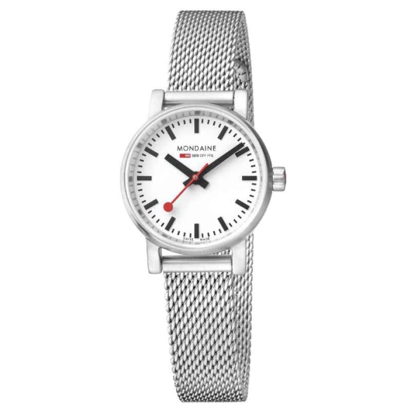 MONDAINE - CLASSIC WHITE FS160 WATCH