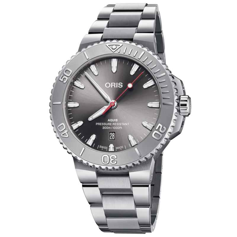ORIS - AQUIS DATE RELIEF 01 733 7789 4153-07 8 23 04PEB WATCH