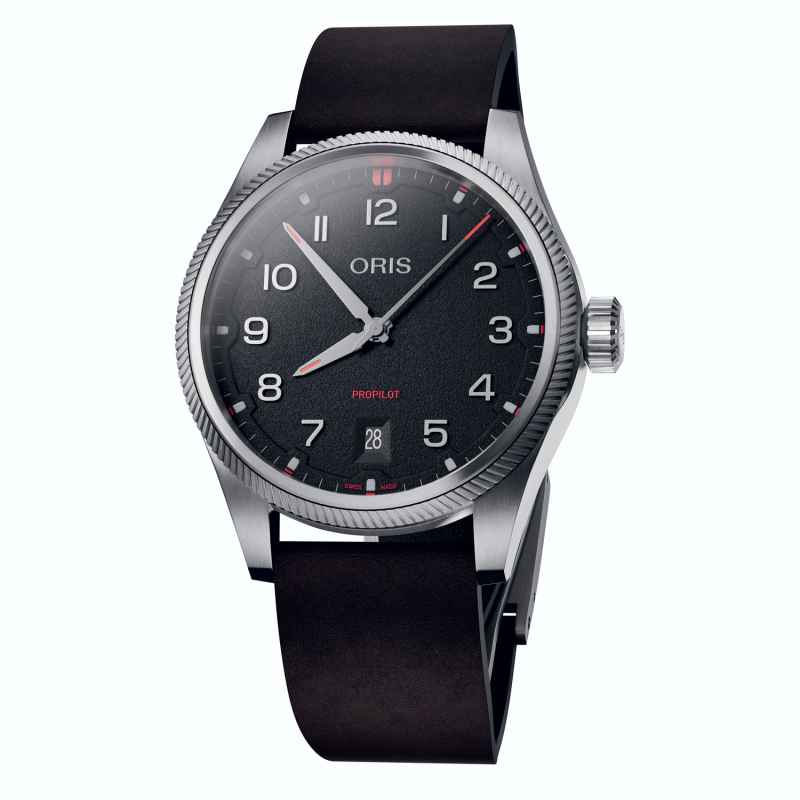ORIS - PROPILOT DATE BLACK WATCH 01 733 7805 4164-07 6 20 14LC