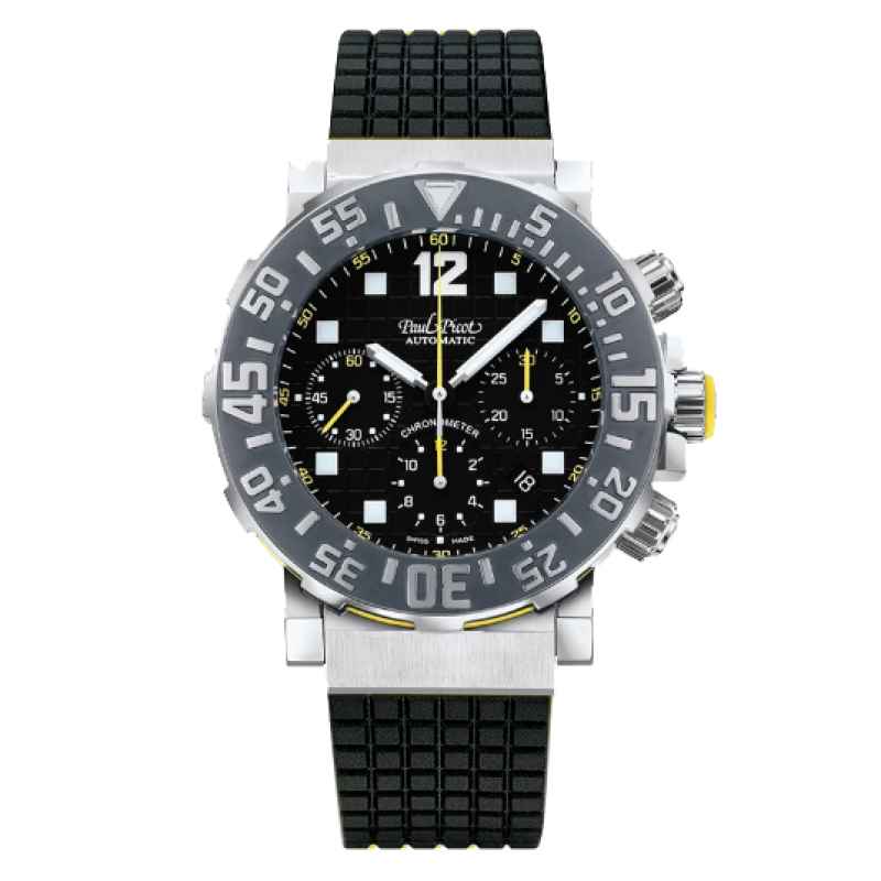 PAUL PICOT - C-TYPE 43 MM CHRONOGRAPH COSC WATCH