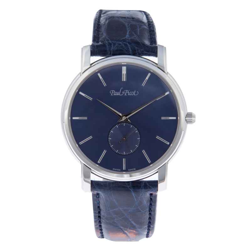 PAUL PICOT - FIRSHIRE EXTRAFLAT MANUAL BLUE WATCH