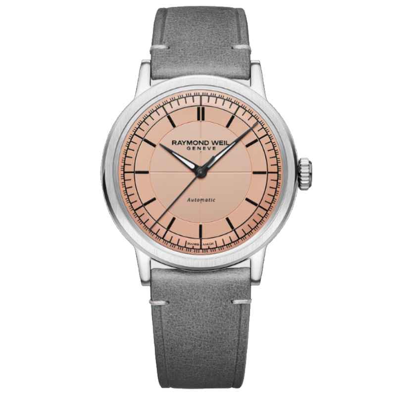 RAYMOND WEIL - MILLESIME GREY SALMON WATCH