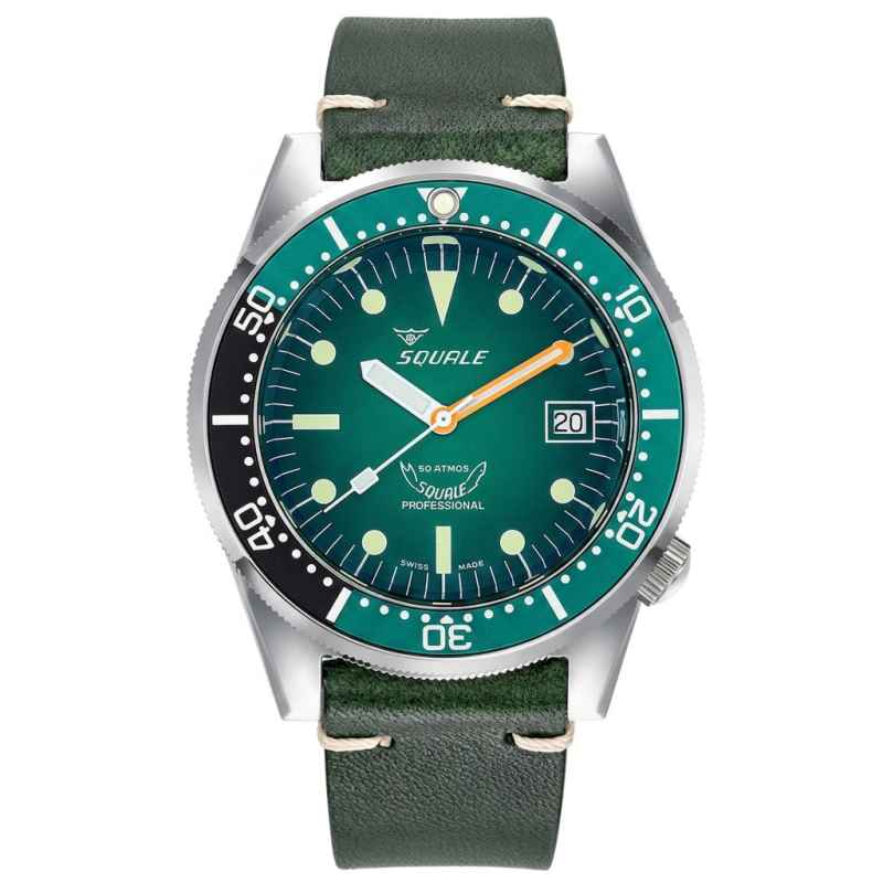 SQUALE - 1521 GREEN RAY WATCH
