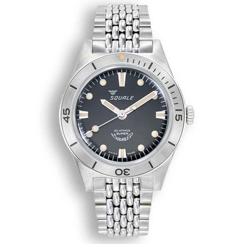 SQUALE - SUNRAY BLACK BRACELET SUPERSSBK.AC WATCH
