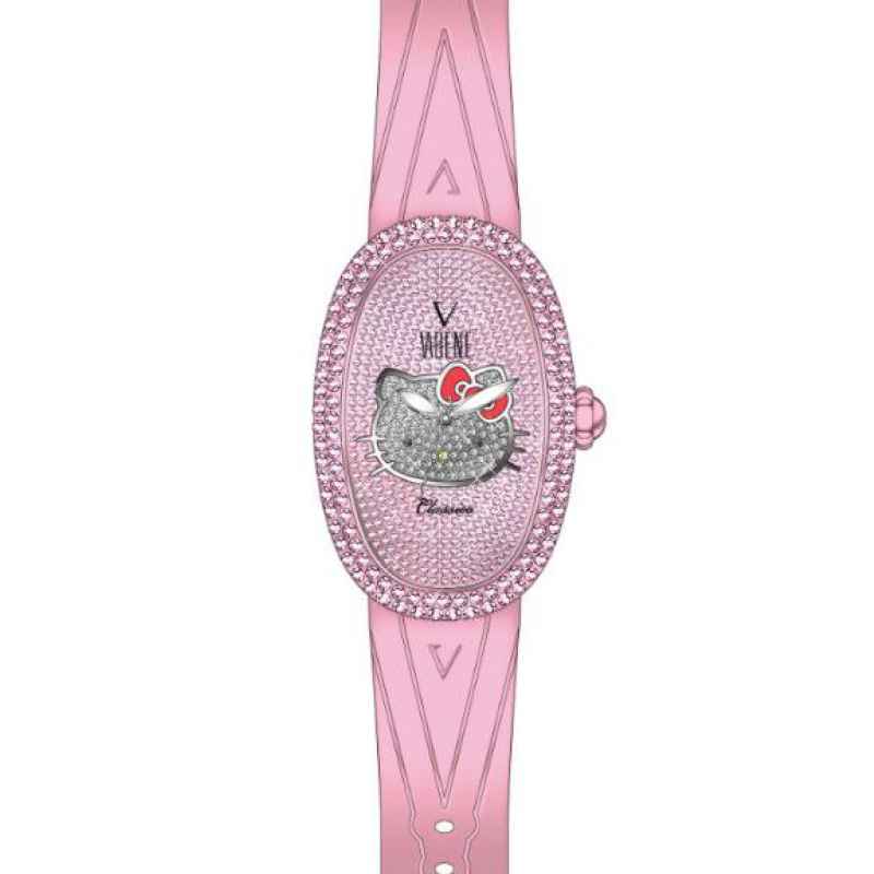 VABENE - OROLOGIO CLASSIC PAVE' HELLO KITTY PINK