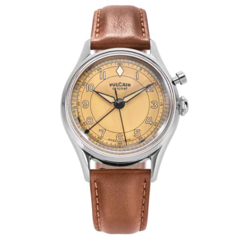 VULCAIN - CRICKET CLASSIQUE BROWN WATCH