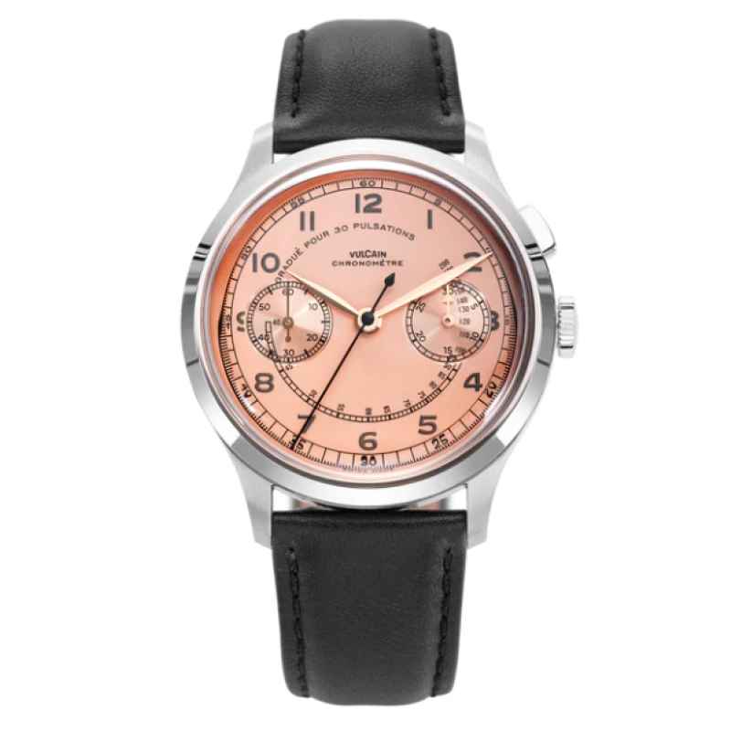 VULCAIN - MONOPUSHER HERITAGE SALMON WATCH