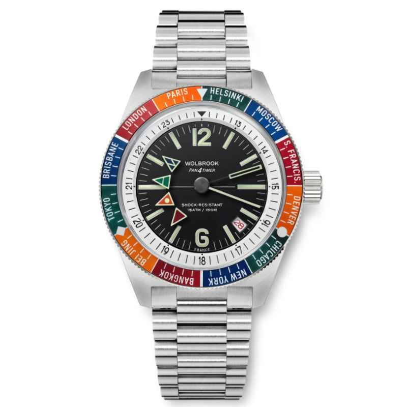 WOLBROOK - AUTOMATIC PAN4TIMER WATCH