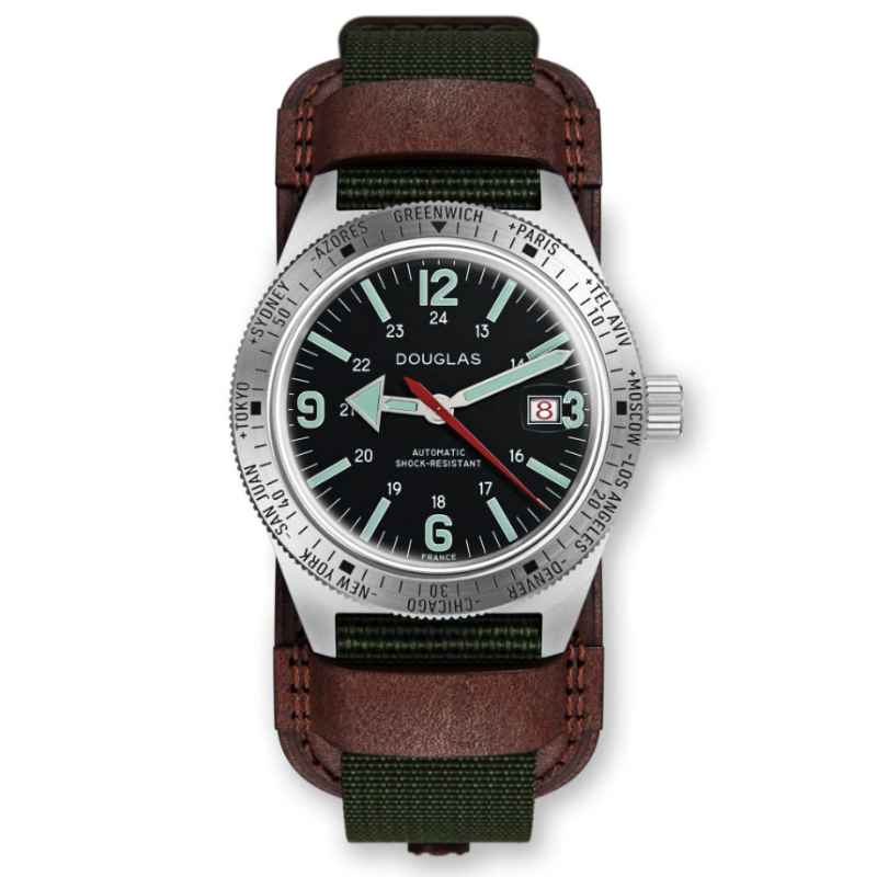 WOLBROOK - SKINDIVER WT PROFESSIONAL TOOL-WATCH GREEN LUM WATCH