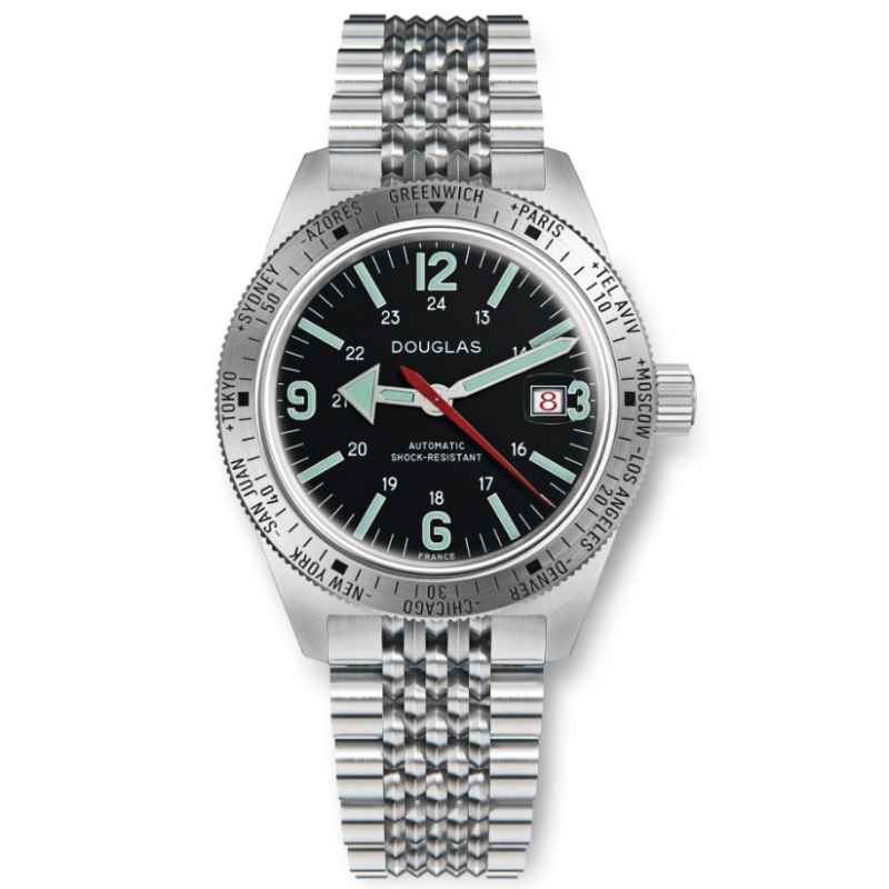 WOLBROOK - SKINDIVER WT PROFESSIONAL TOOL-WATCH STEEL GREEN LUM WATCH