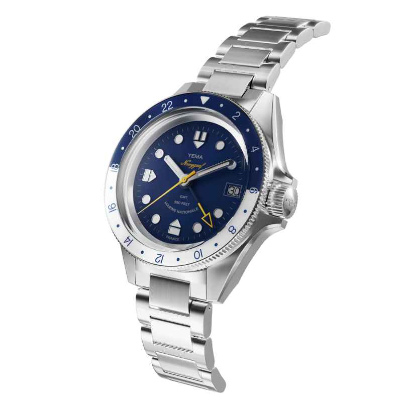 YEMA - NAVYGRAF MARINE NATIONALE GMT WATCH