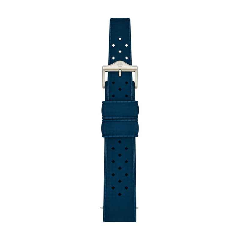 ZODIAC - NAVY BLUE RUBBER STRAP