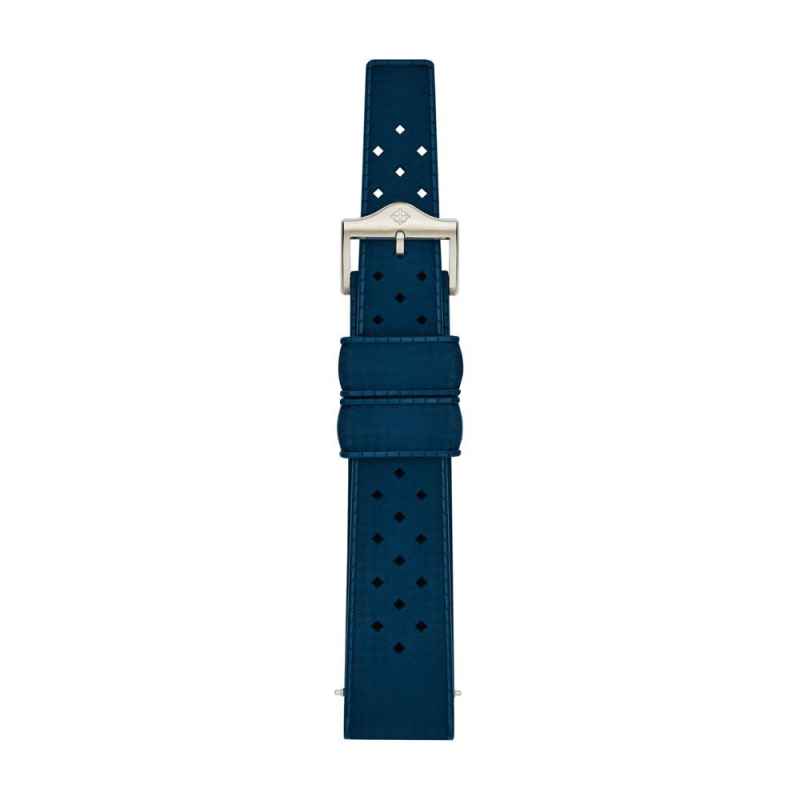 ZODIAC - NAVY BLUE RUBBER STRAP